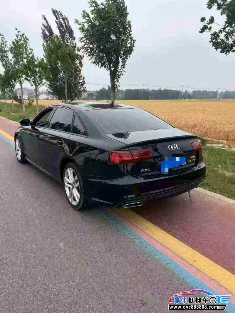 18年奥迪A6L轿车抵押车出售