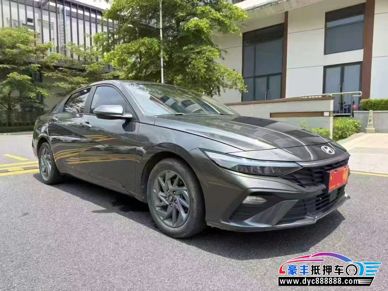 23年现代伊兰特轿车抵押车出售