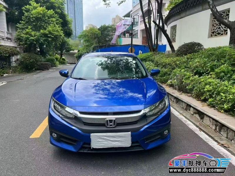 抵押车出售16年本田思域轿车