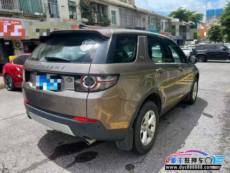 17年路虎发现神行轿车抵押车出售