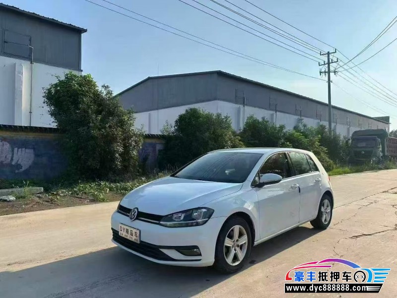 18年大众高尔夫轿车抵押车出售