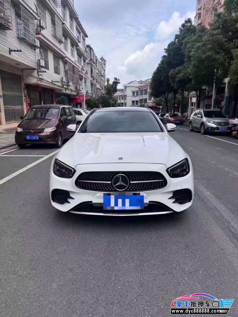 抵押车出售23年奔驰E轿车