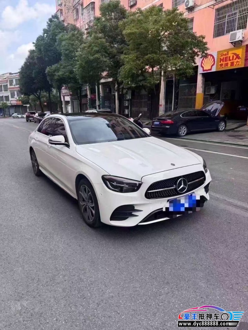 23年奔驰E轿车抵押车出售