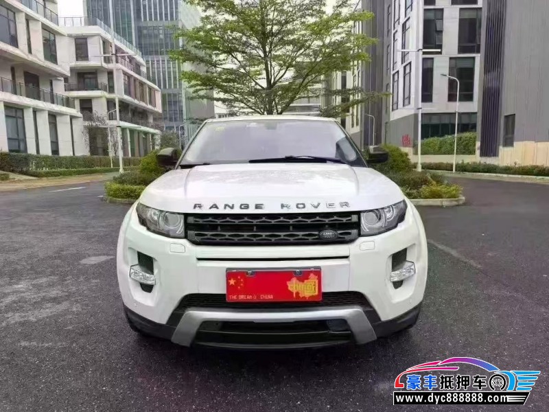 抵押车出售14年路虎揽胜极光轿车