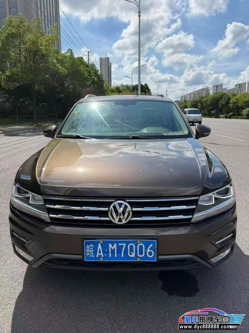 18年大众途观L轿车抵押车出售