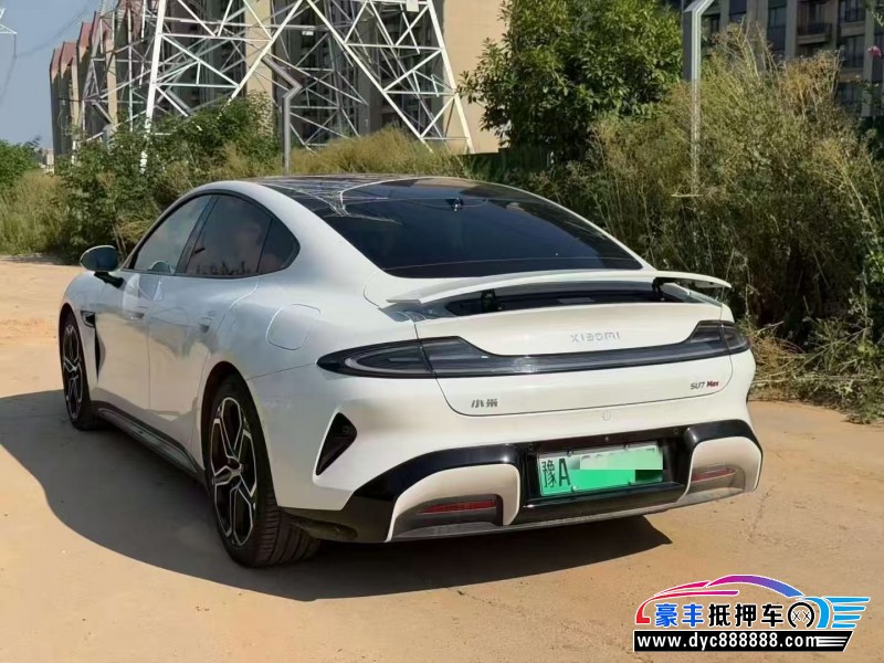 25年小米SU7轿车抵押车出售
