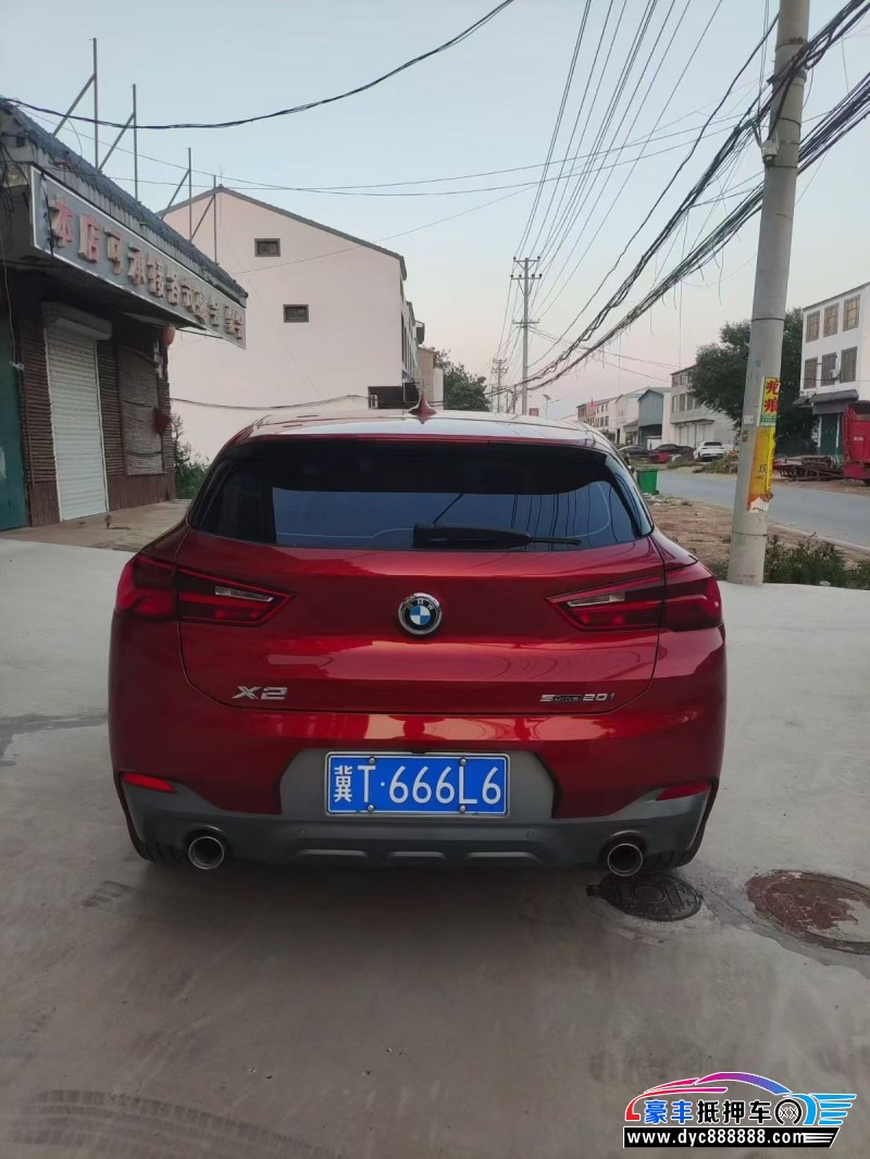 19年宝马X2轿车抵押车出售