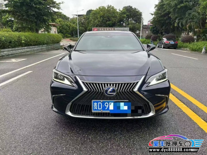 19年雷克萨斯ES轿车抵押车出售