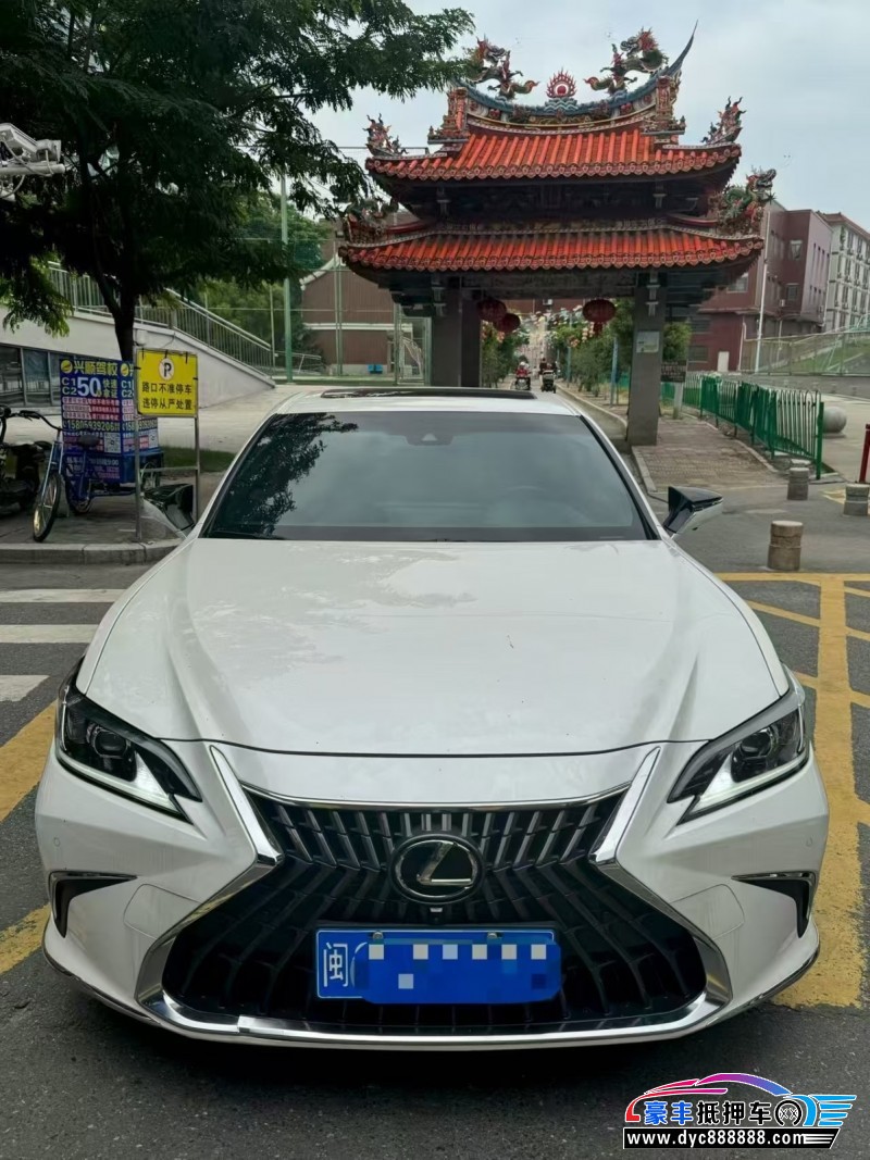 23年雷克萨斯ES轿车抵押车出售