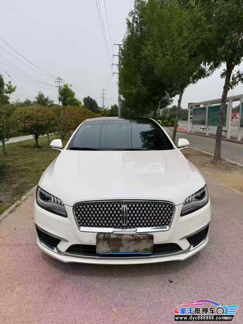 抵押车出售19年林肯MKZ轿车