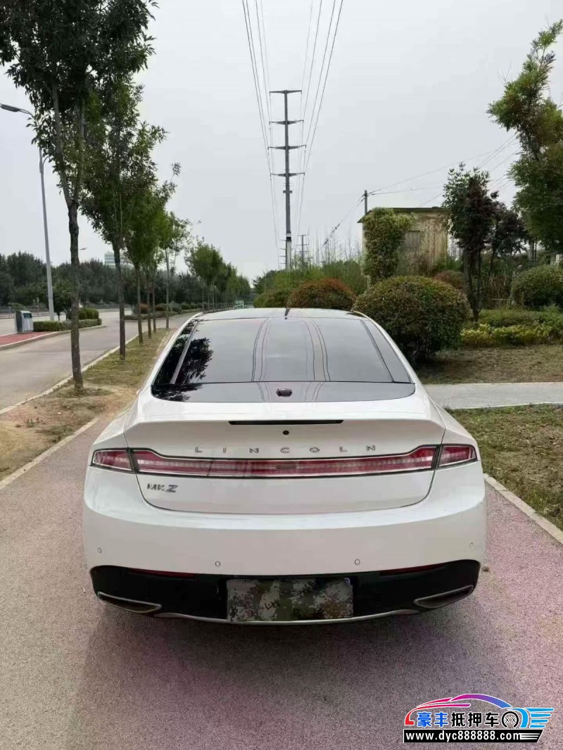 19年林肯MKZ轿车抵押车出售