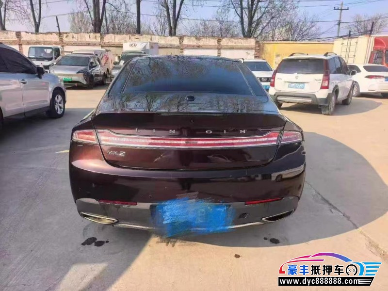 20年林肯MKZ轿车抵押车出售