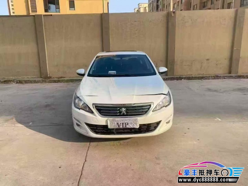 16年标致408轿车抵押车出售