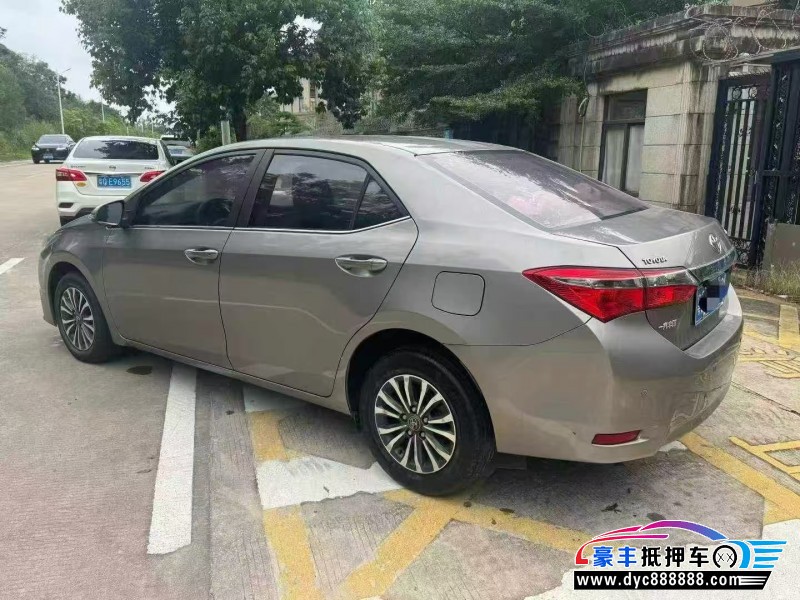 19年丰田卡罗拉轿车抵押车出售