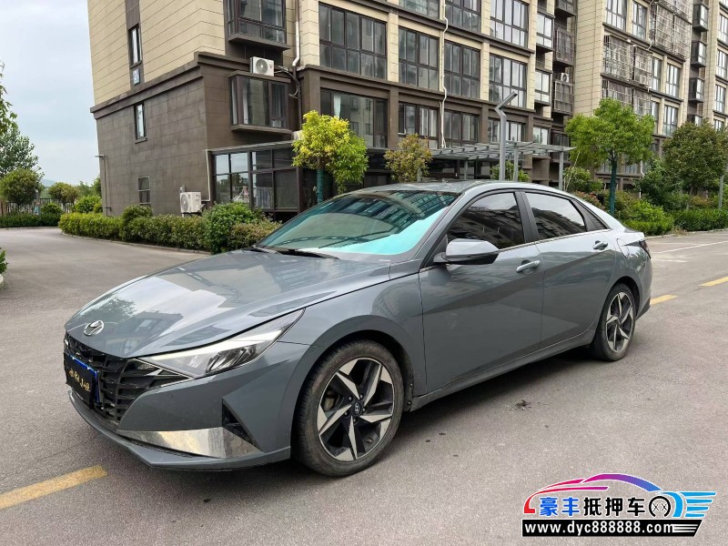 21年现代伊兰特轿车抵押车出售