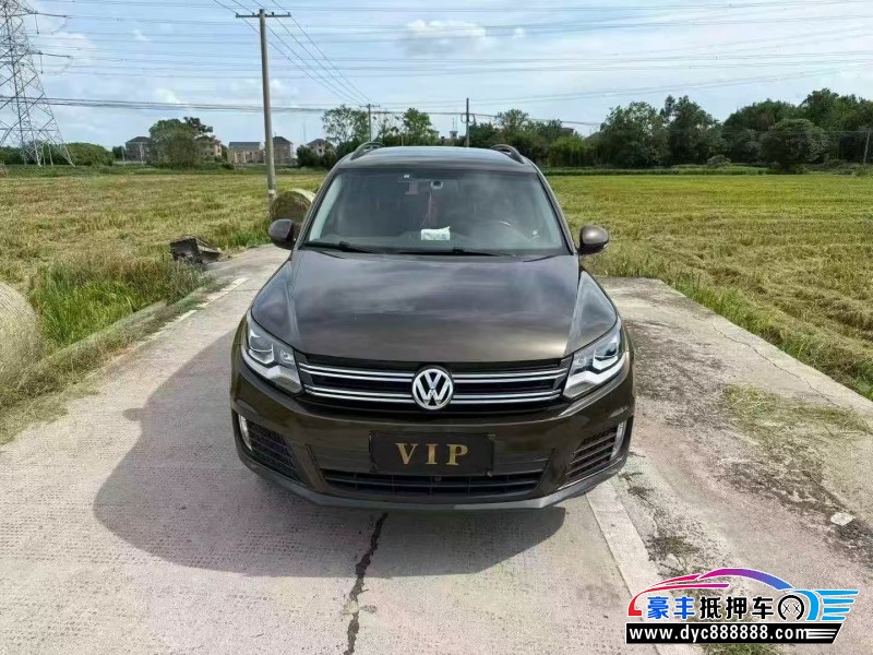 抵押车出售17年大众途观轿车