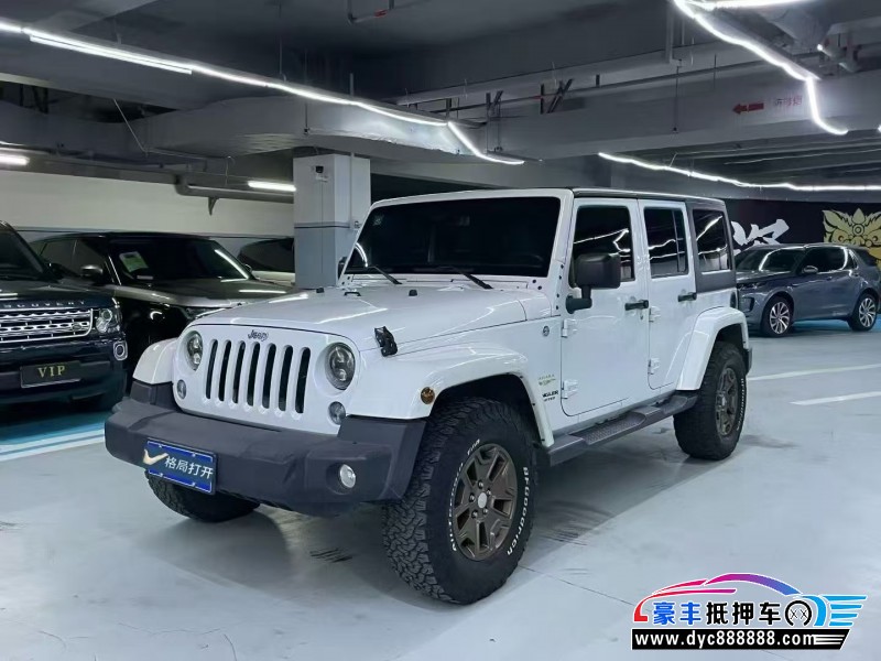 20年Jeep牧马人轿车抵押车出售