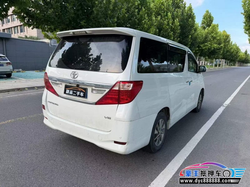 14年丰田埃尔法MPV抵押车出售