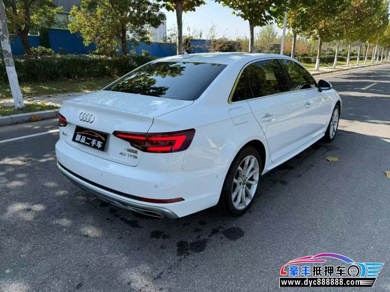 19年奥迪A4L轿车抵押车出售