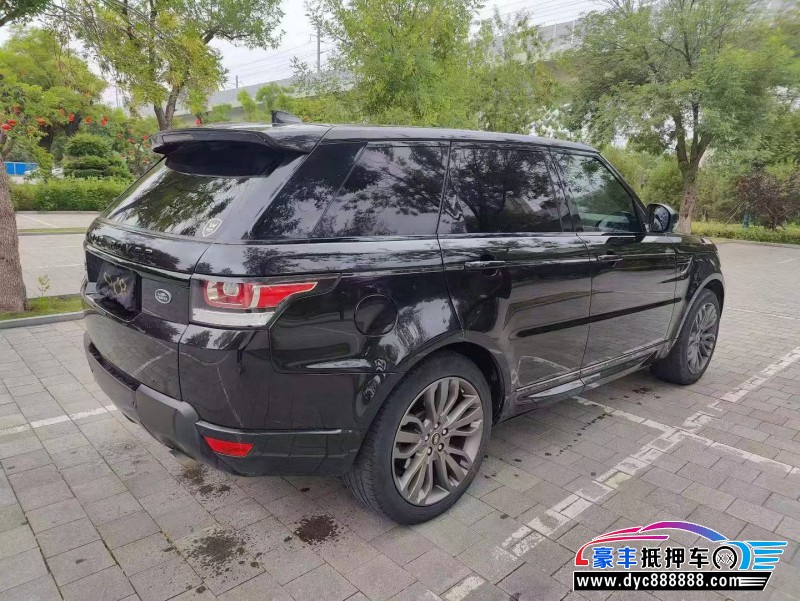 18年路虎揽胜运动版轿车抵押车出售