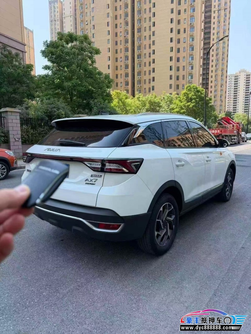 21年东风AX7轿车抵押车出售