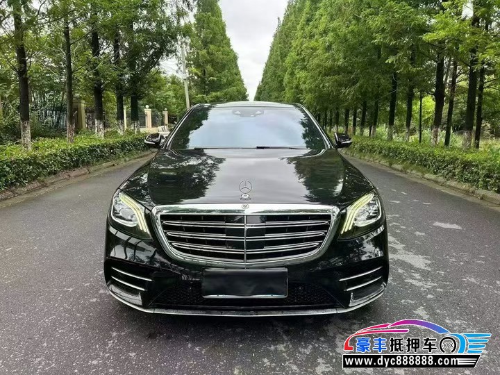 19年奔驰S轿车抵押车出售