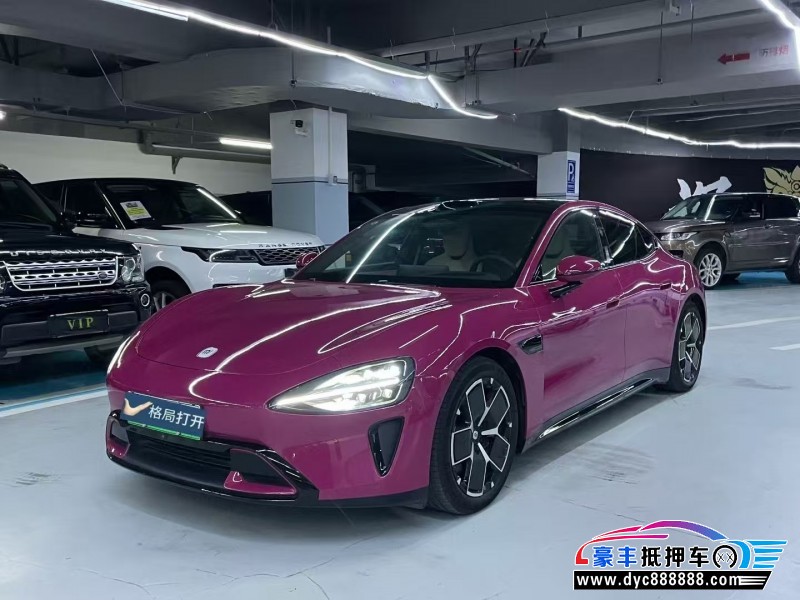 25年小米SU7轿车抵押车出售