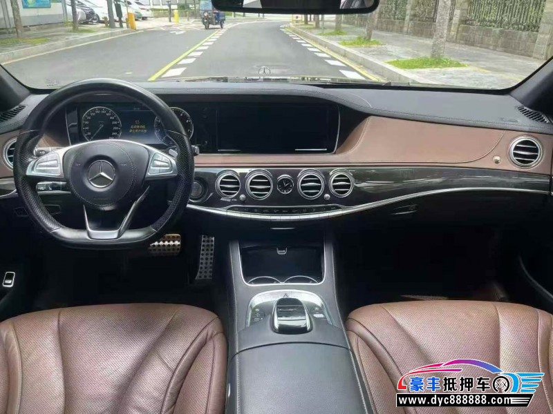 17年奔驰S轿车抵押车出售