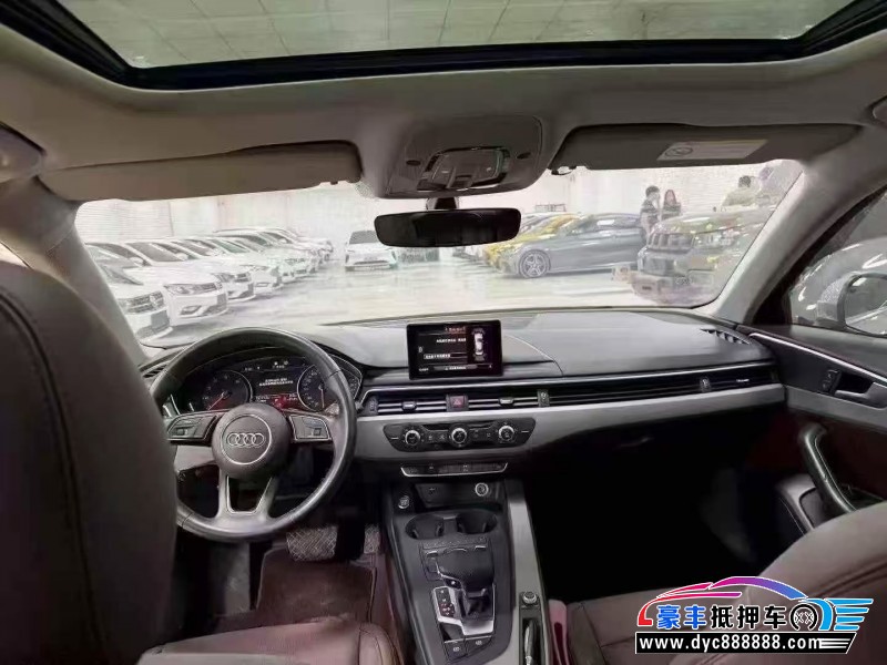 18年奥迪A4L轿车抵押车出售