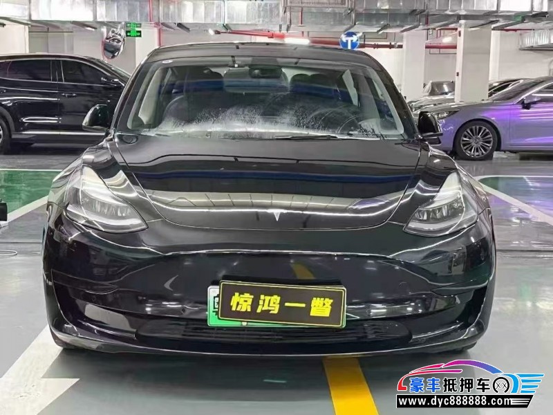 抵押车出售21年特斯拉MODEL 3轿车