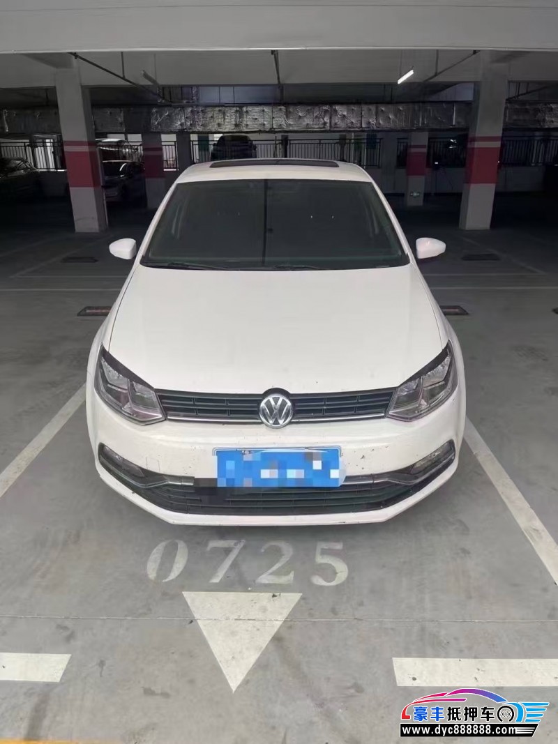 16年大众polo轿车抵押车出售