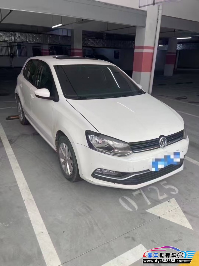 16年大众polo轿车抵押车出售
