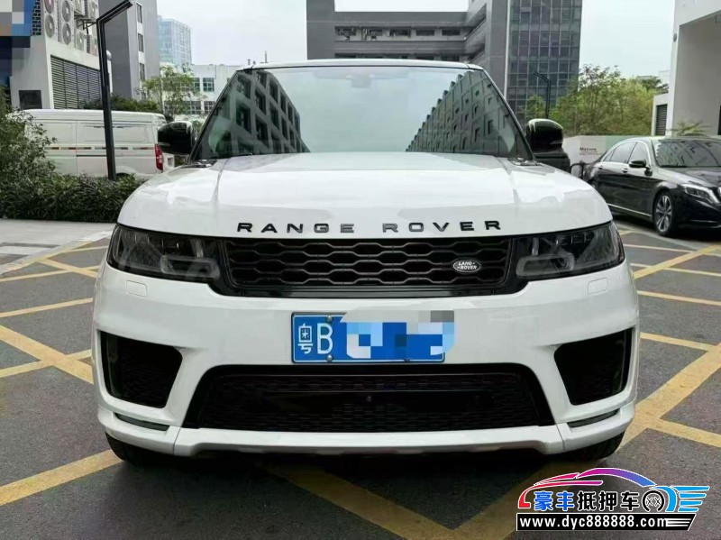 抵押车出售23年路虎揽胜运动轿车