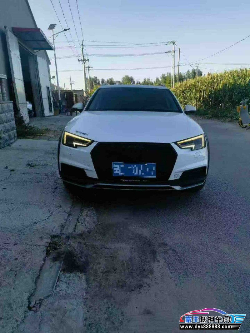 18年奥迪A4L轿车抵押车出售