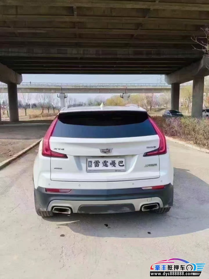 20年凯迪拉克XT4轿车抵押车出售