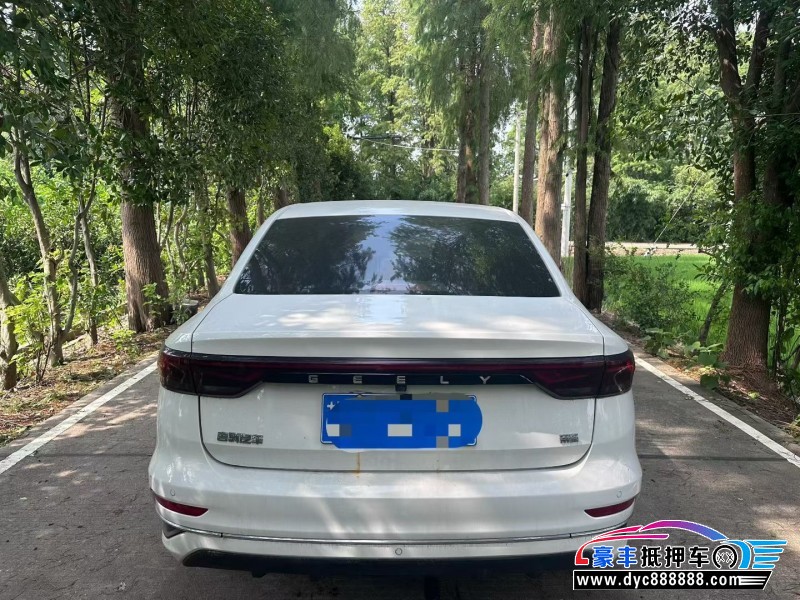 23年吉利帝豪轿车抵押车出售