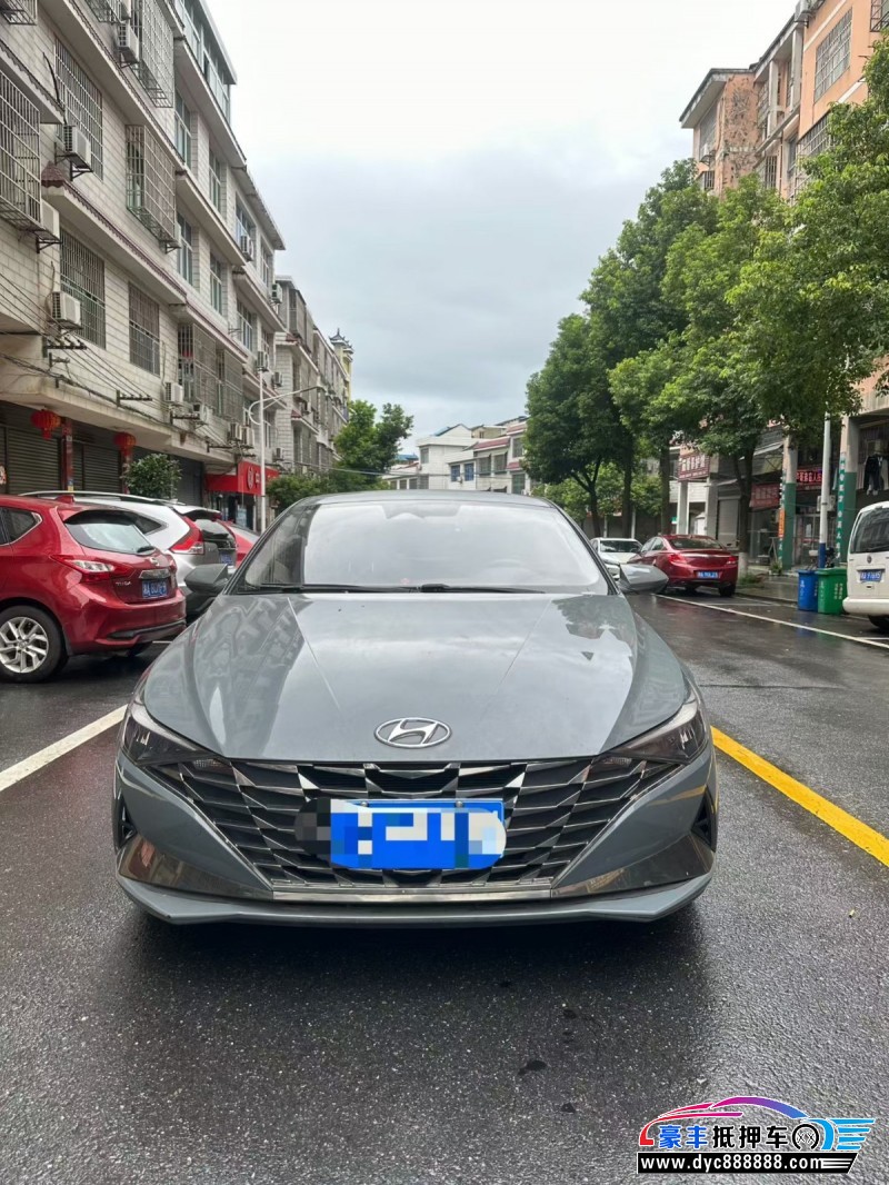 抵押车出售23年现代伊兰特轿车