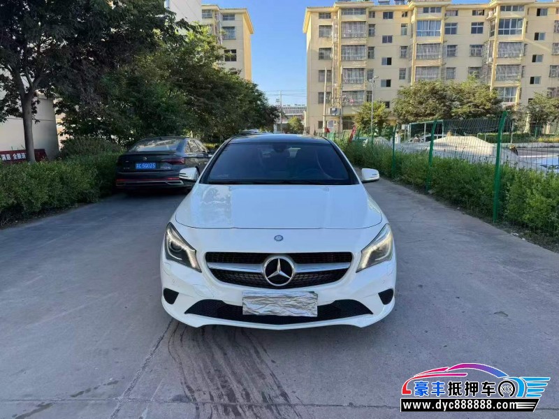 16年奔驰CLA轿车抵押车出售