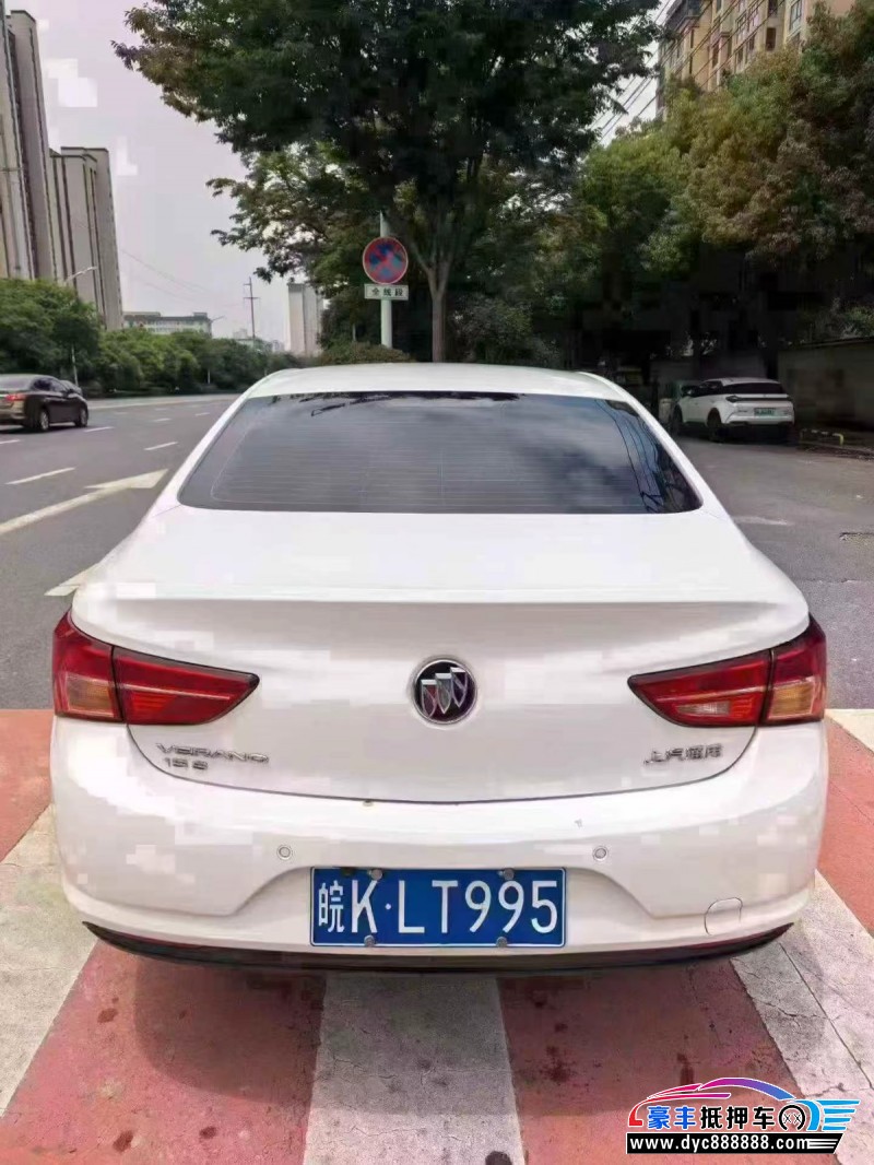17年别克威朗轿车抵押车出售