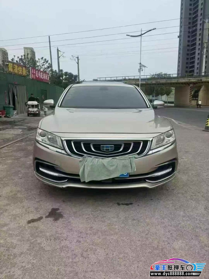 抵押车出售18年吉利博瑞轿车