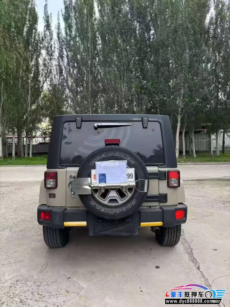 18年Jeep牧马人轿车抵押车出售