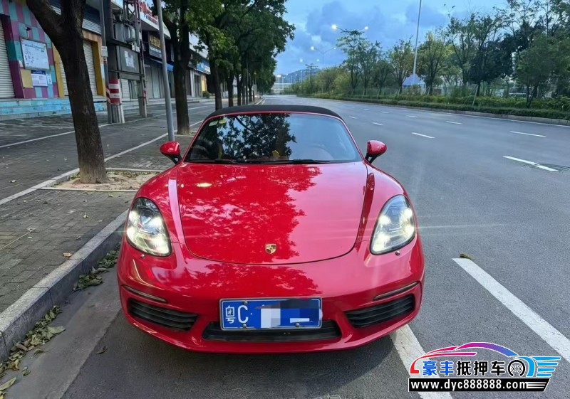 18年保时捷718轿车抵押车出售
