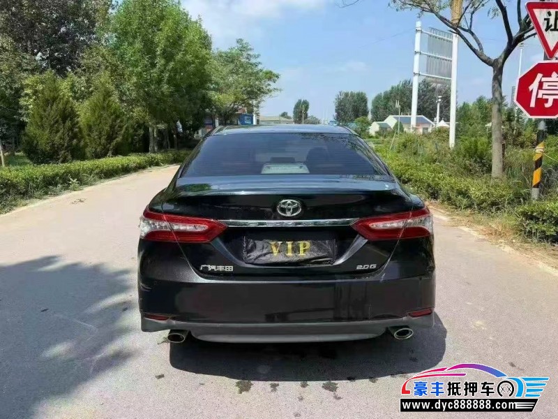 20年丰田凯美瑞轿车抵押车出售
