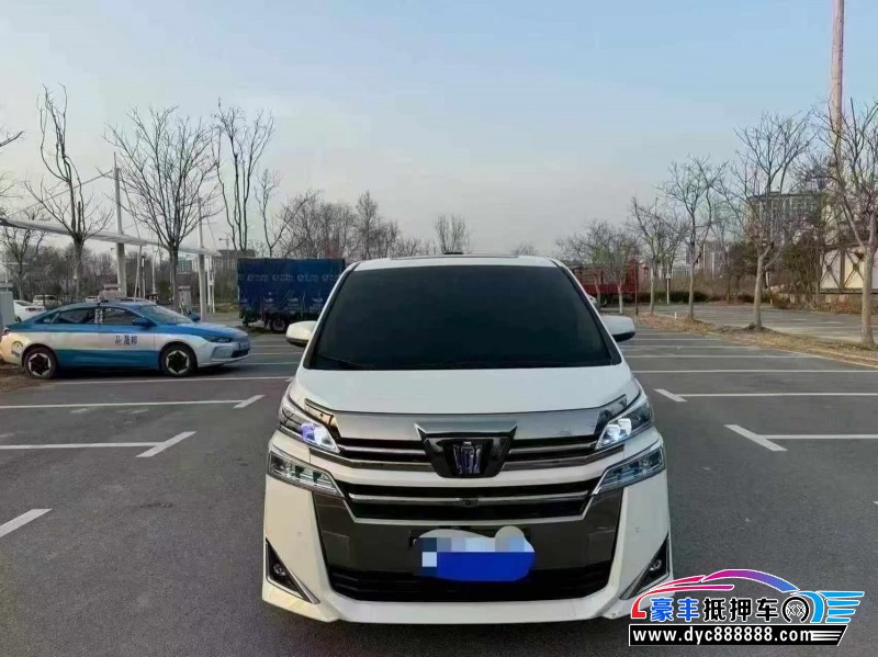 抵押车出售19年丰田威尔法轿车