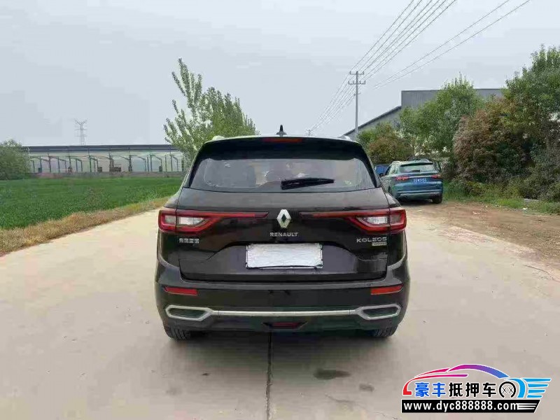 18年雷诺科雷傲轿车抵押车出售