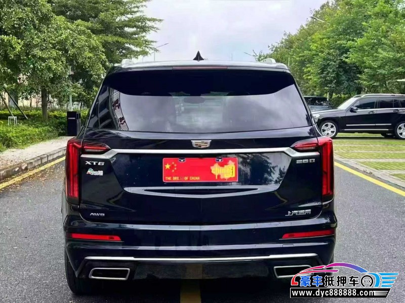 21年凯迪拉克xt6轿车抵押车出售