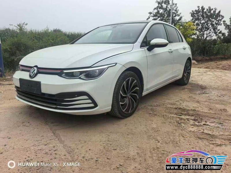 22年大众高尔夫轿车抵押车出售
