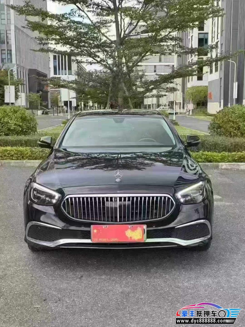 22年奔驰E轿车抵押车出售