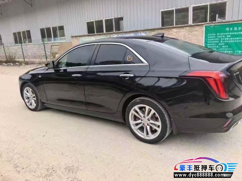 23年凯迪拉克CT4轿车抵押车出售