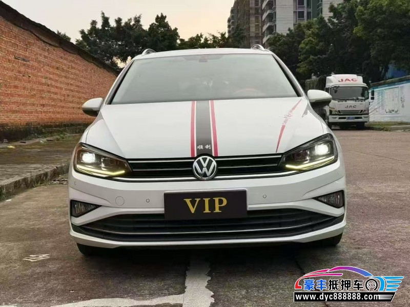 19年大众高尔夫轿车抵押车出售